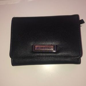 black wallet